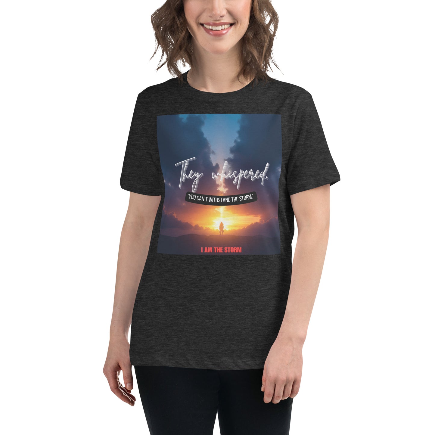 Made from ultra-soft 100% combed and ring-spun cotton, this tee delivers comfort, strength, and confidence in one clean, powerful fit. Pre-shrunk and side-seamed, it’s designed to move with you—whether you're pushing through the grind, the gym, or the chaos of everyday life.