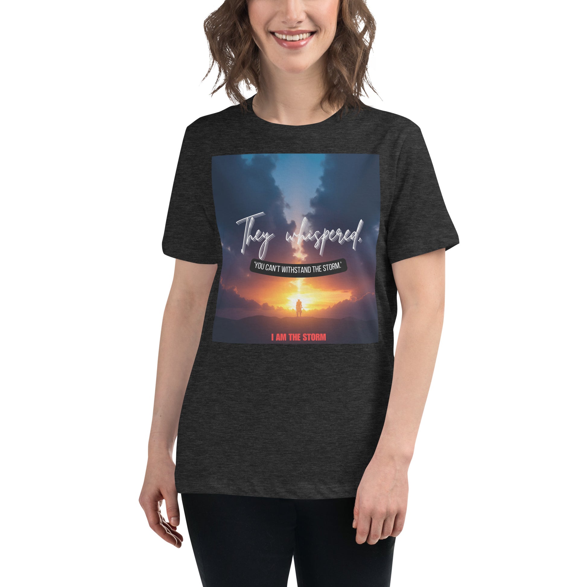 Made from ultra-soft 100% combed and ring-spun cotton, this tee delivers comfort, strength, and confidence in one clean, powerful fit. Pre-shrunk and side-seamed, it’s designed to move with you—whether you're pushing through the grind, the gym, or the chaos of everyday life.