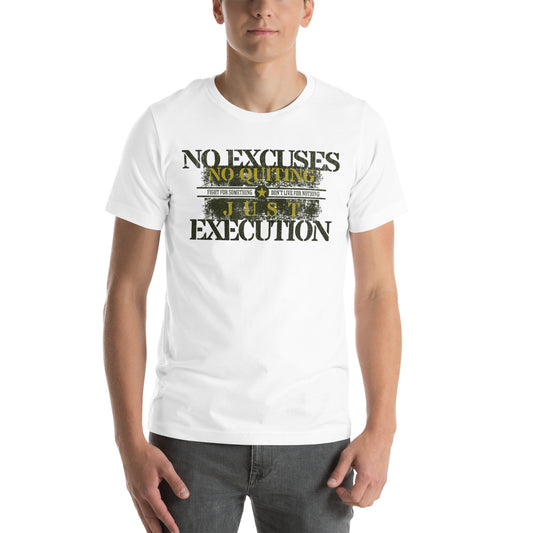 Made from 100% high-quality ring-spun cotton, this tee combines a comfortable athletic fit with durability that matches your mindset. Whether you're crushing workouts, grinding at work, or staying focused on your next goal, this shirt is made to move with you—without compromising style or comfort.