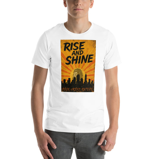 Crafted from 100% premium ring-spun cotton, it delivers a soft, breathable fit with the durability to match your hustle. The bold “Rise. Grind. Repeat.” design makes a powerful statement about your work ethic—and inspires others to level up, too.